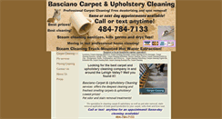 Desktop Screenshot of bascianocarpetcleaning.com